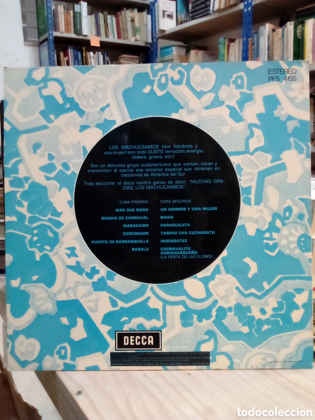 Discos de vinilo: Mucho Gusto Los Machucambos - Foto 1
