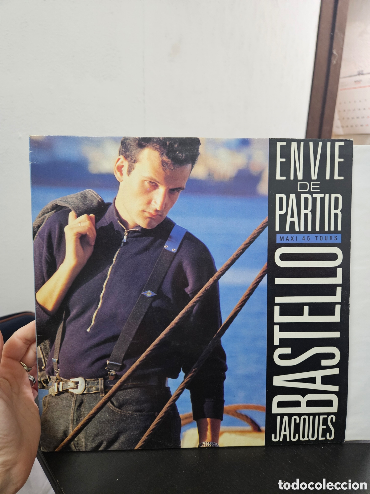 Discos de vinilo: Vinilo Maxi 45T &ndash; Envie de Partir &ndash; Jacques Bastello - Foto 1