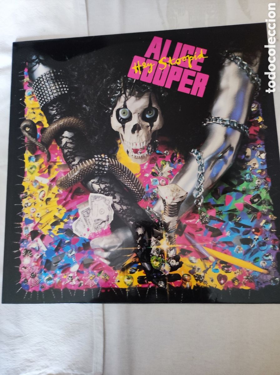 Discos de vinilo: ALICE COOPER - HEY STOOPID - Foto 1