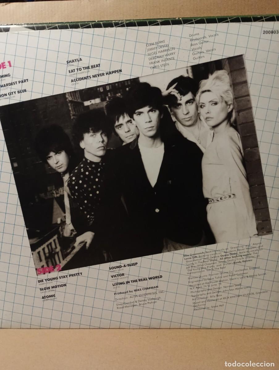 Discos de vinilo: BLONDIE-EAT TO THE BEAT. - Foto 3