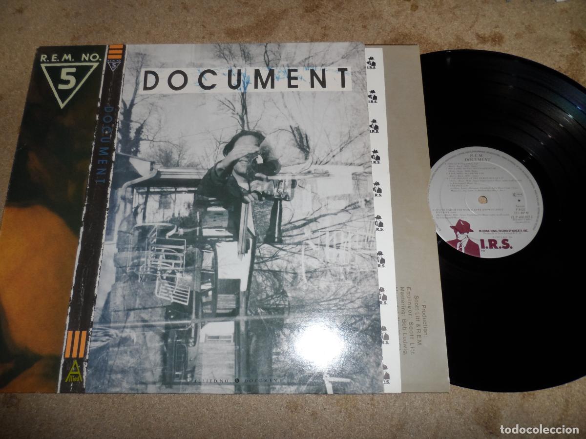 Discos de vinilo: R.E.M. - DOCUMENT (HOLLAND 1987) - Foto 1