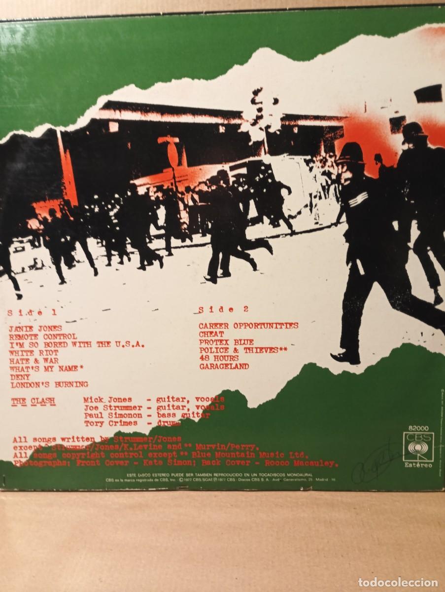 Discos de vinilo: THE CLASH-THE CLASH. - Foto 2