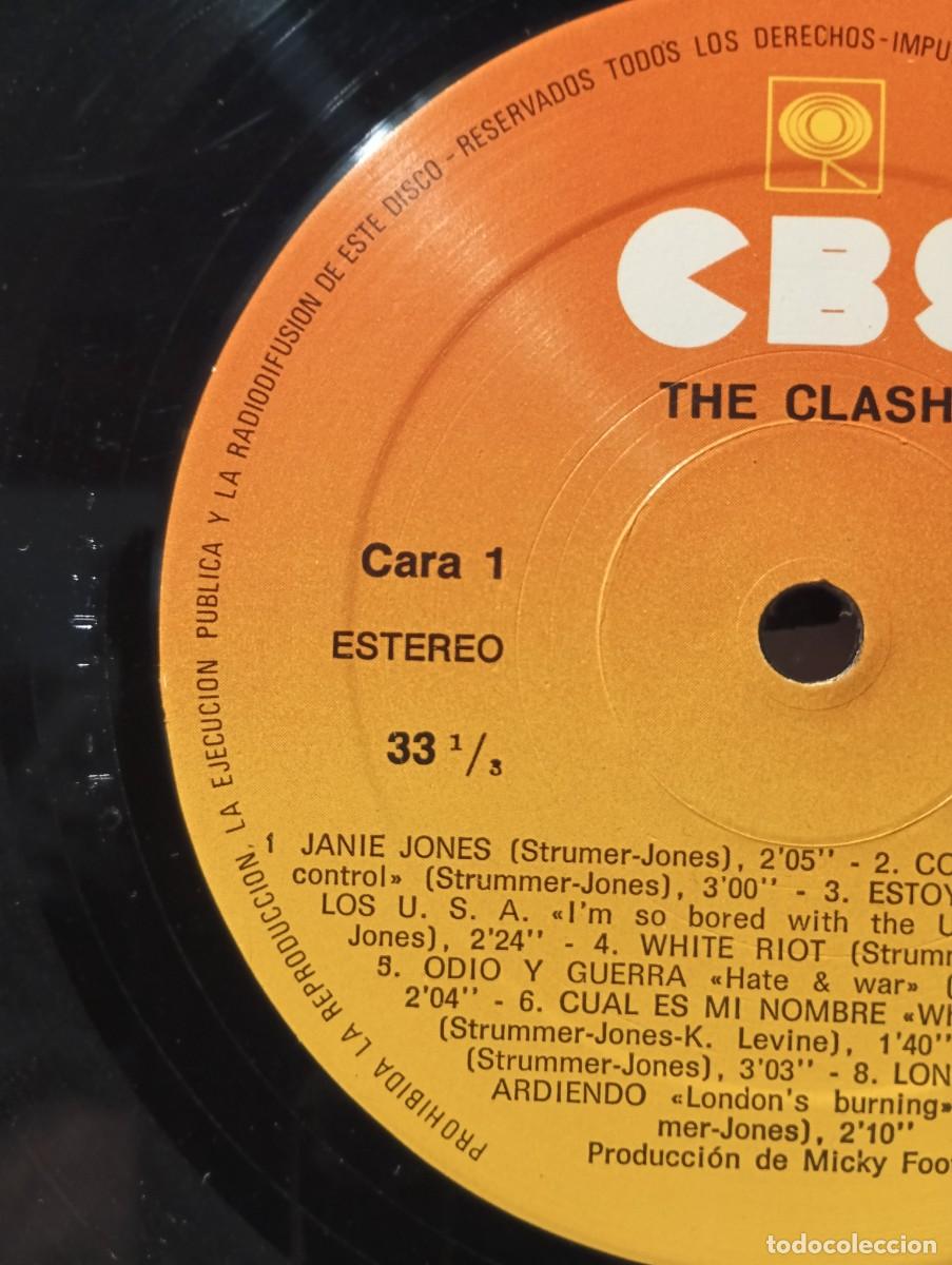 Discos de vinilo: THE CLASH-THE CLASH. - Foto 4