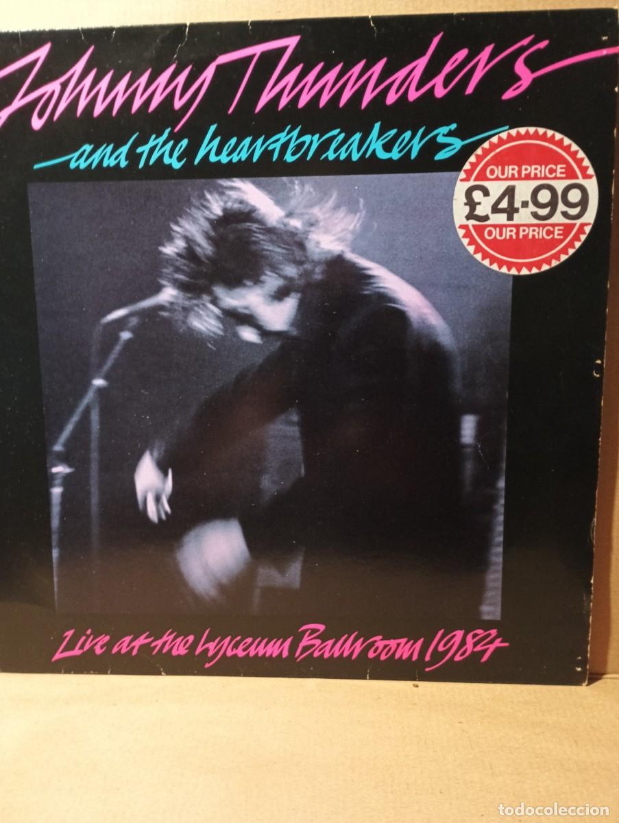 Discos de vinilo: Johnny Thunders&the heartbreakers-LIVE. - Foto 1