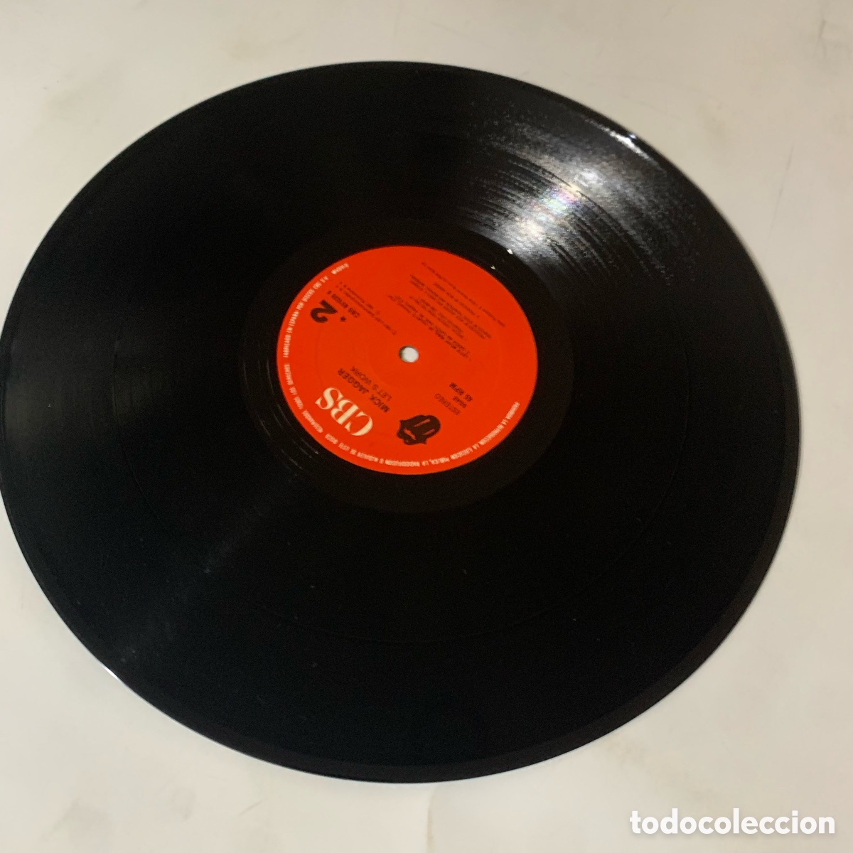 Discos de vinilo: maxi 12 Mick Jagger &lrm;&ndash; Lets Work edicion espa&ntilde;ola de 1987 - Foto 4