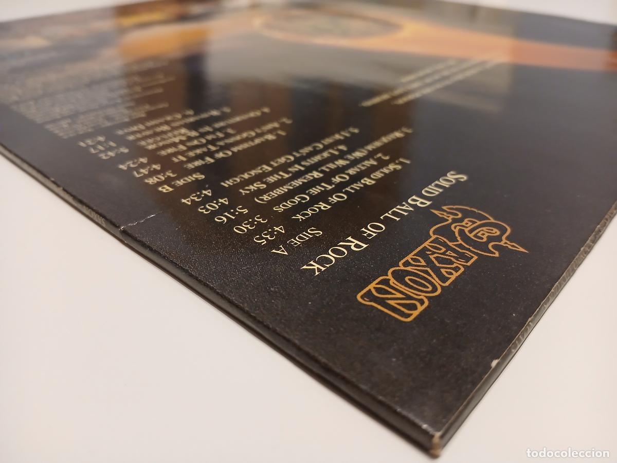 Discos de vinilo: Saxon &ndash; Solid Ball Of Rock- (1990) LP disco vinilo - Foto 6