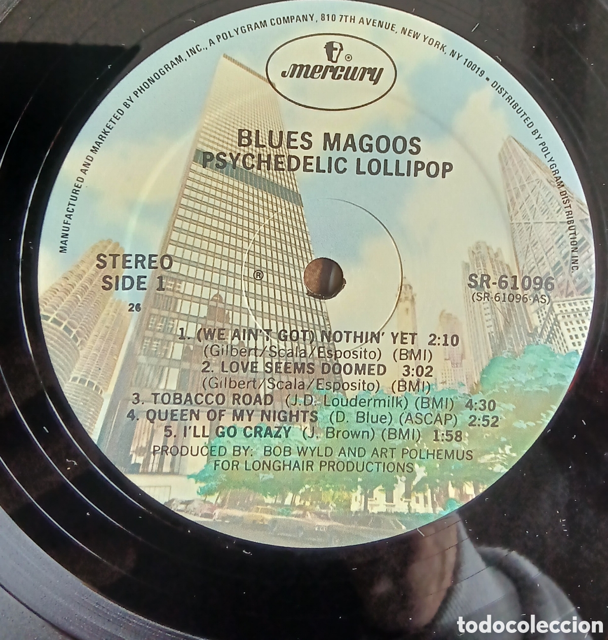 Discos de vinilo: Blues Magoos - Psychedelic Lollipop// USA (Reesdcn) vg++ - Foto 2
