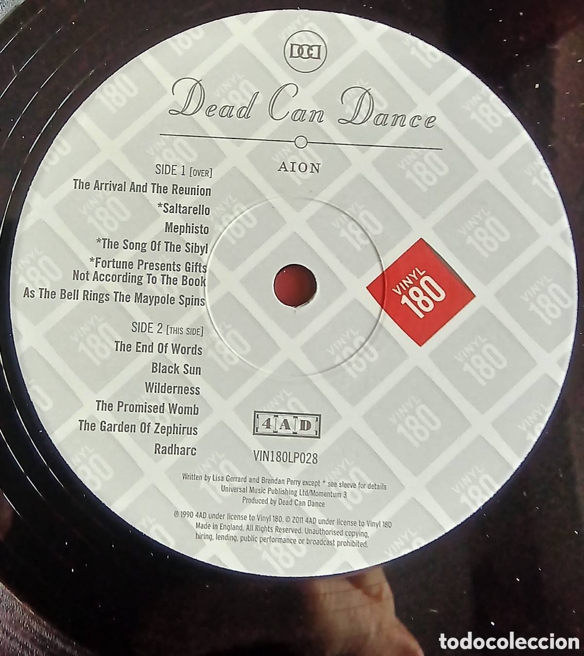 Discos de vinilo: Dead Can Dance . AION///2011 UK( NMint) - Foto 2