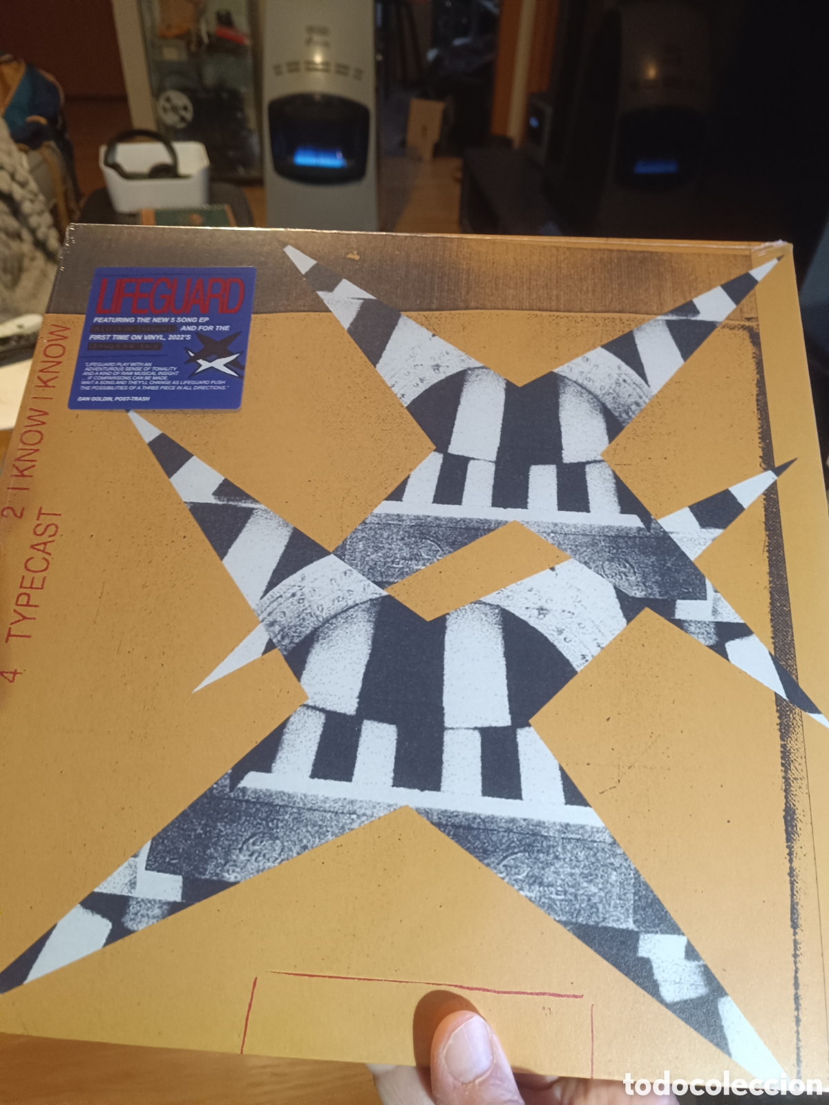 Discos de vinilo: Lifeguard &lrm;&ndash; Crowd Can Talk / Dressed In Trenches (Precintado) - Foto 1
