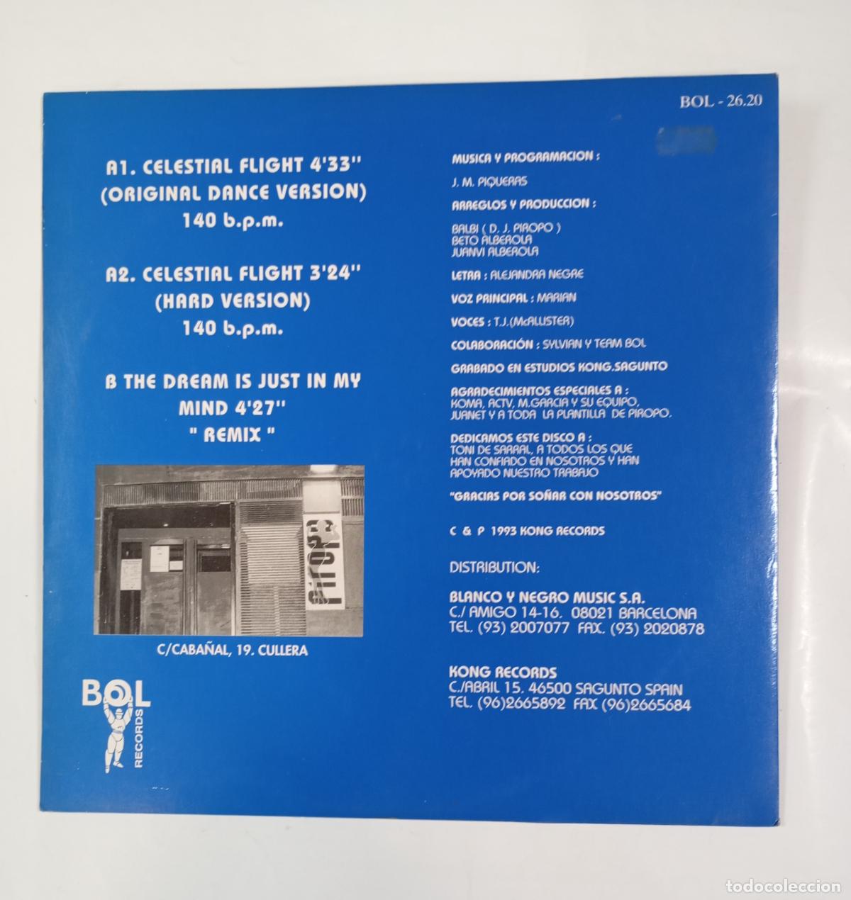 Discos de vinilo: CELESTIAL FLIGHT. MAXI-SINGLE. TDKDA44 - Foto 2