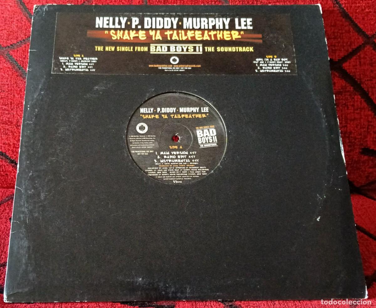 Dischi in vinile: NELLY - P. DIDDY - MURPHY LEE ** Shake Ya Tailfeather ** MAXI SINGLE VINILO PROMOCIONAL 2003