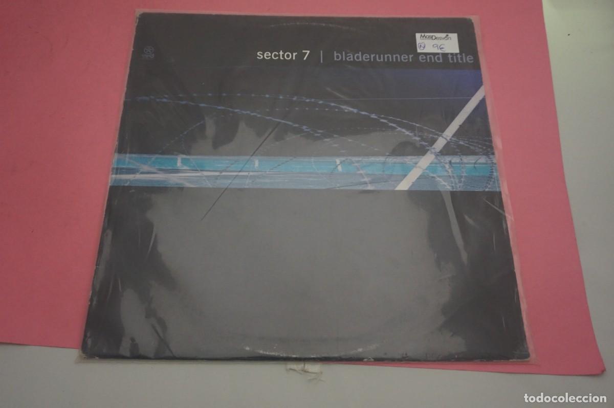 Discos de vinilo: LP - SECTOR 7 - BLADERUNNER END TITLE - DISCO EN ESTADO EXCELENTE - Foto 1
