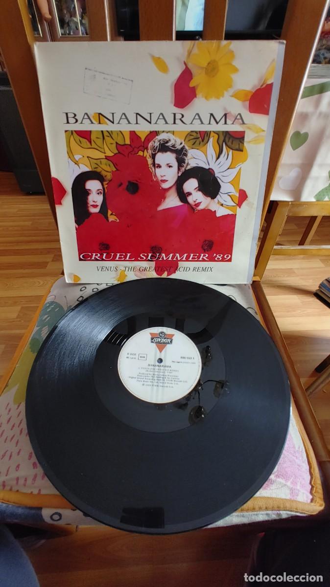Discos de vinilo: BANANARAMA-MAXI CRUEL SUMMER - Foto 1