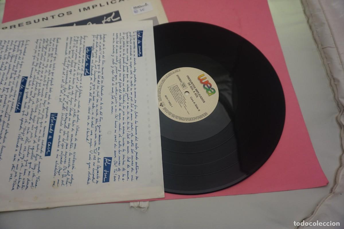 Discos de vinilo: LP - PRESUNTOS IMPLICADOS - DE SOL A SOL - DISCO EN ESTADO EXCELENTE - Foto 2