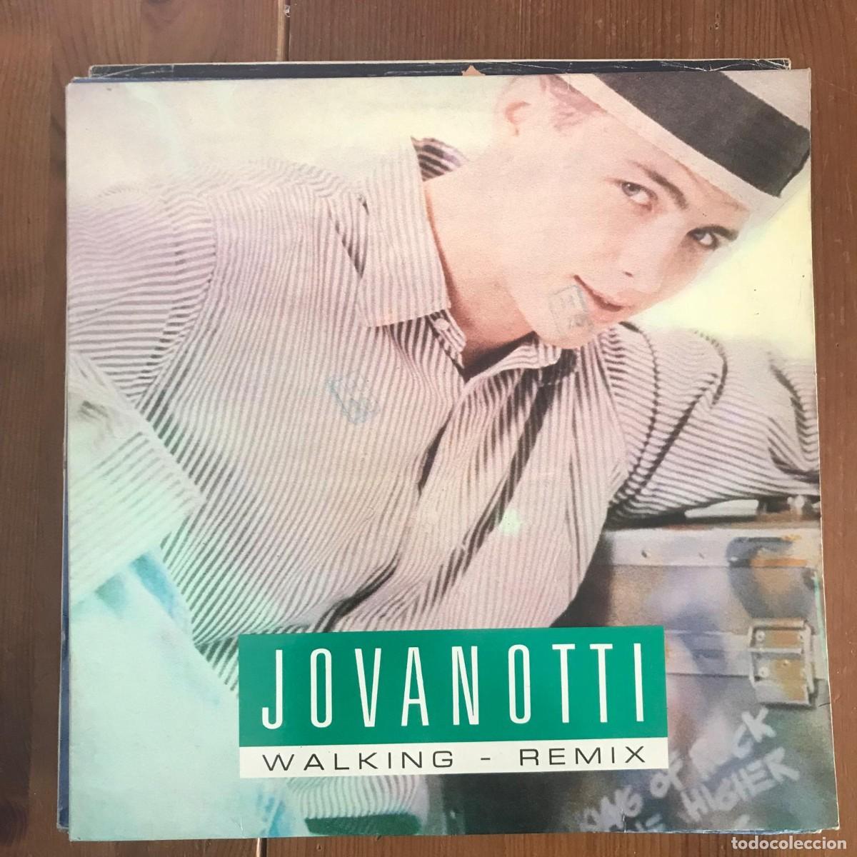 Discos de vinilo: JOVANOTTI - WALKING - REMIX - 12&rdquo; MAXISINGLE GRIND 1987 - Foto 1
