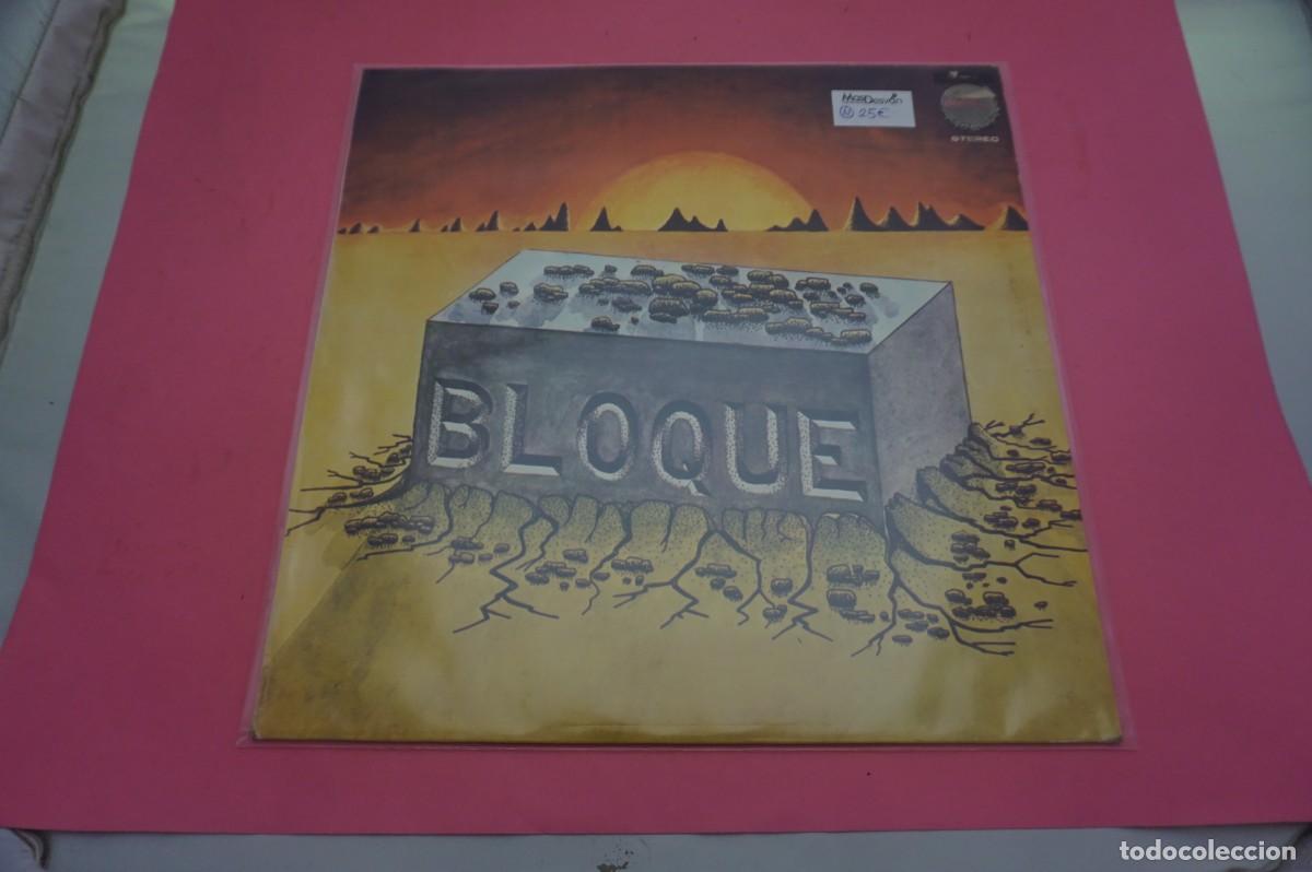 Discos de vinilo: LP - BLOQUE - BLOQUE - DISCO EN ESTADO EXCELENTE - Foto 1