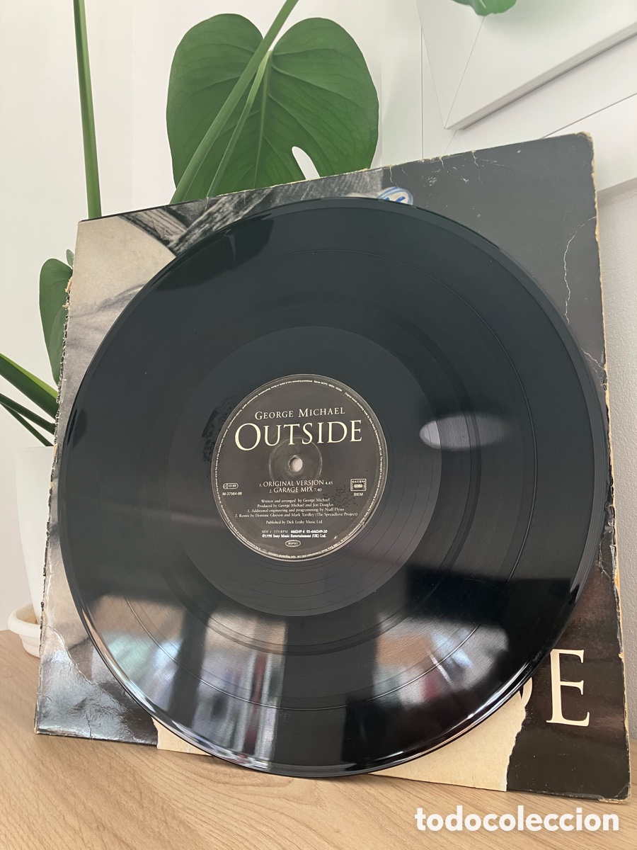 Discos de vinilo: George Michael -Outside - Foto 5