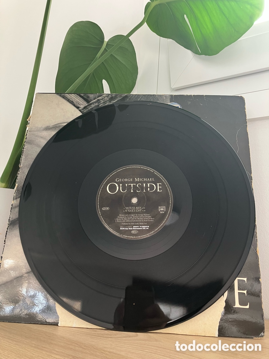 Discos de vinilo: George Michael -Outside - Foto 7