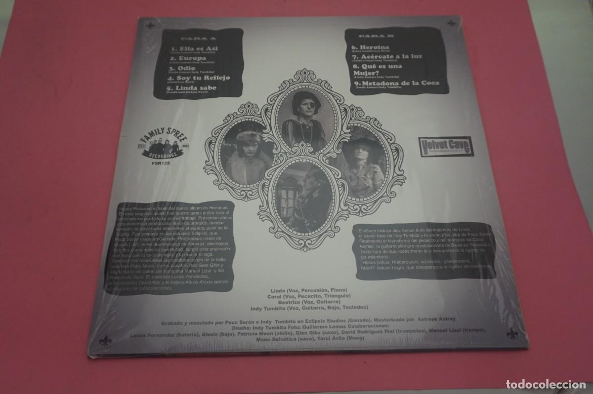 Discos de vinilo: LP - HEROINAS - HOCUS POCUS - EL DISCO ESTA COMO NUEVO - Foto 3