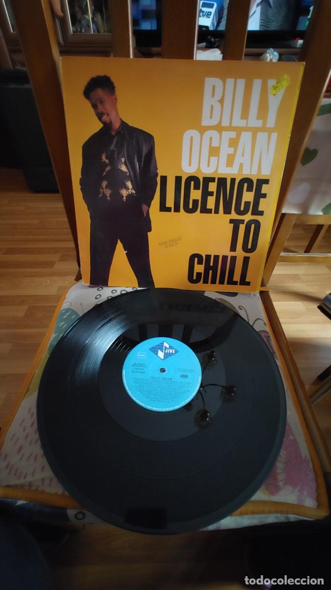 Discos de vinilo: BILLY OCEAN-MAXI LICENCE TO CHILL - Foto 1