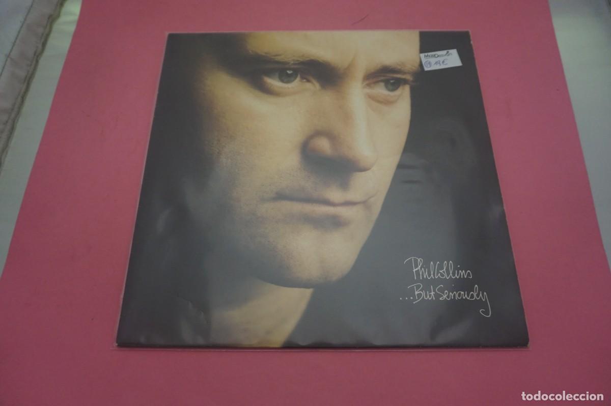 Discos de vinilo: LP - PHIL COLLINS - ... BUT SERIOUSLY - EL DISCO ESTA COMO NUEVO - Foto 1