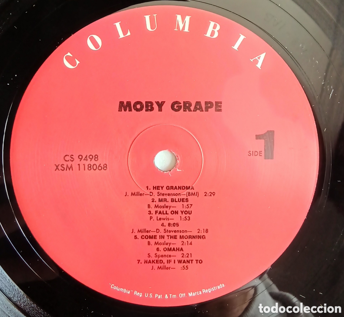 Discos de vinilo: MOBY GRAPE (Redcn) USA (N Mint )Like New - Foto 2