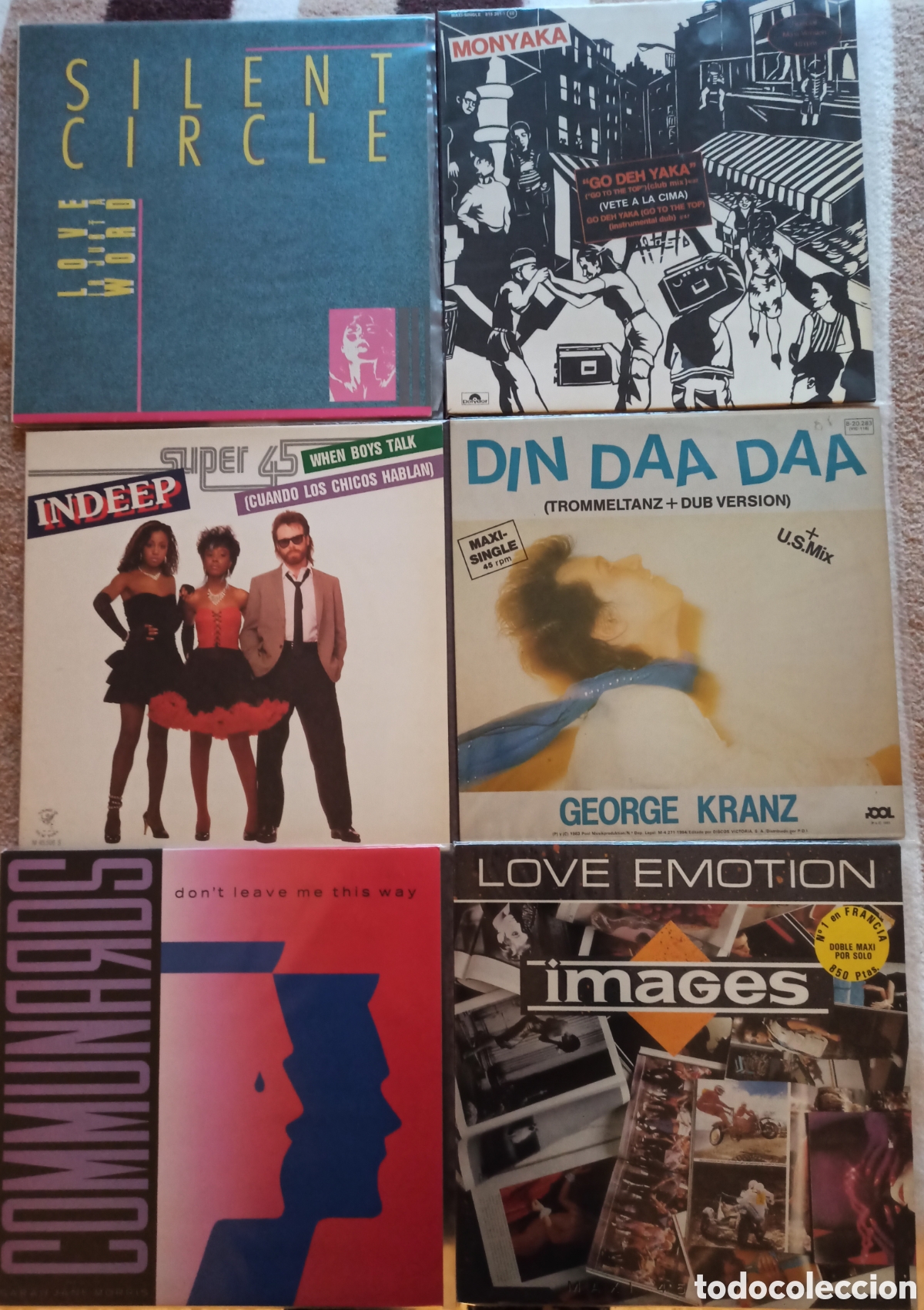 Discos de vinilo: Vinilos Silent Circle, Monyaka, George - Foto 2