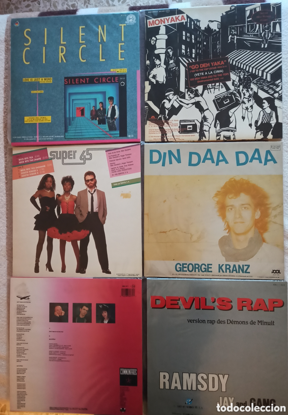 Discos de vinilo: Vinilos Silent Circle, Monyaka, George - Foto 1