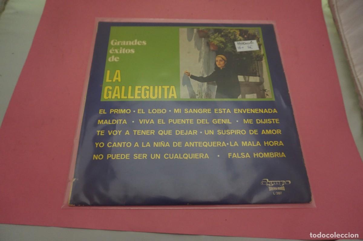 Discos de vinilo: LP - LA GALLEGUITA - GRANDES EXITOS - DISCO EN BUEN ESTADO - Foto 1