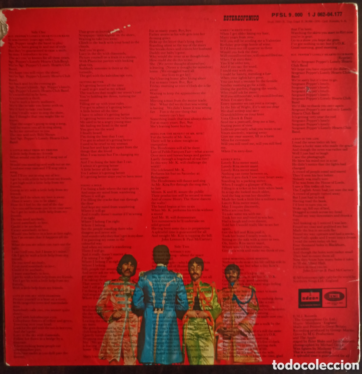 Discos de vinilo: Vinilo The Beatles - Sgt. Peppers - Foto 3