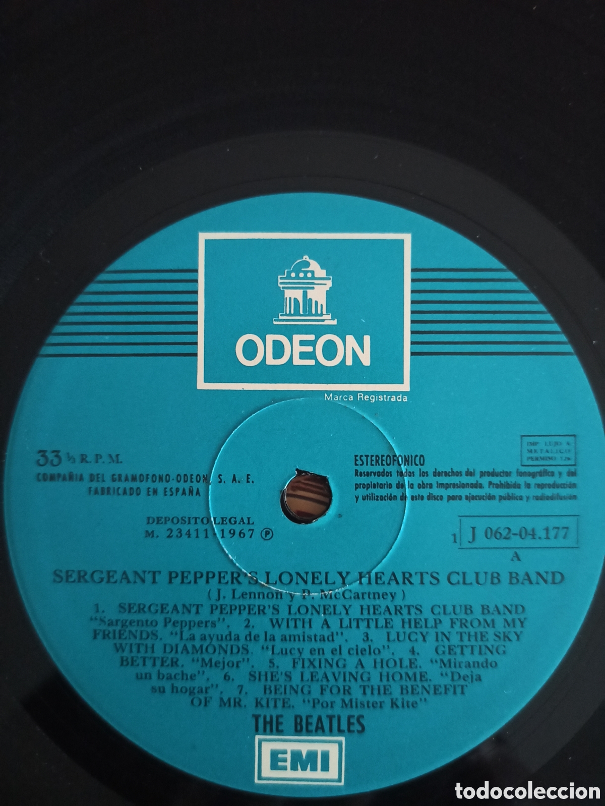 Discos de vinilo: Vinilo The Beatles - Sgt. Peppers - Foto 4
