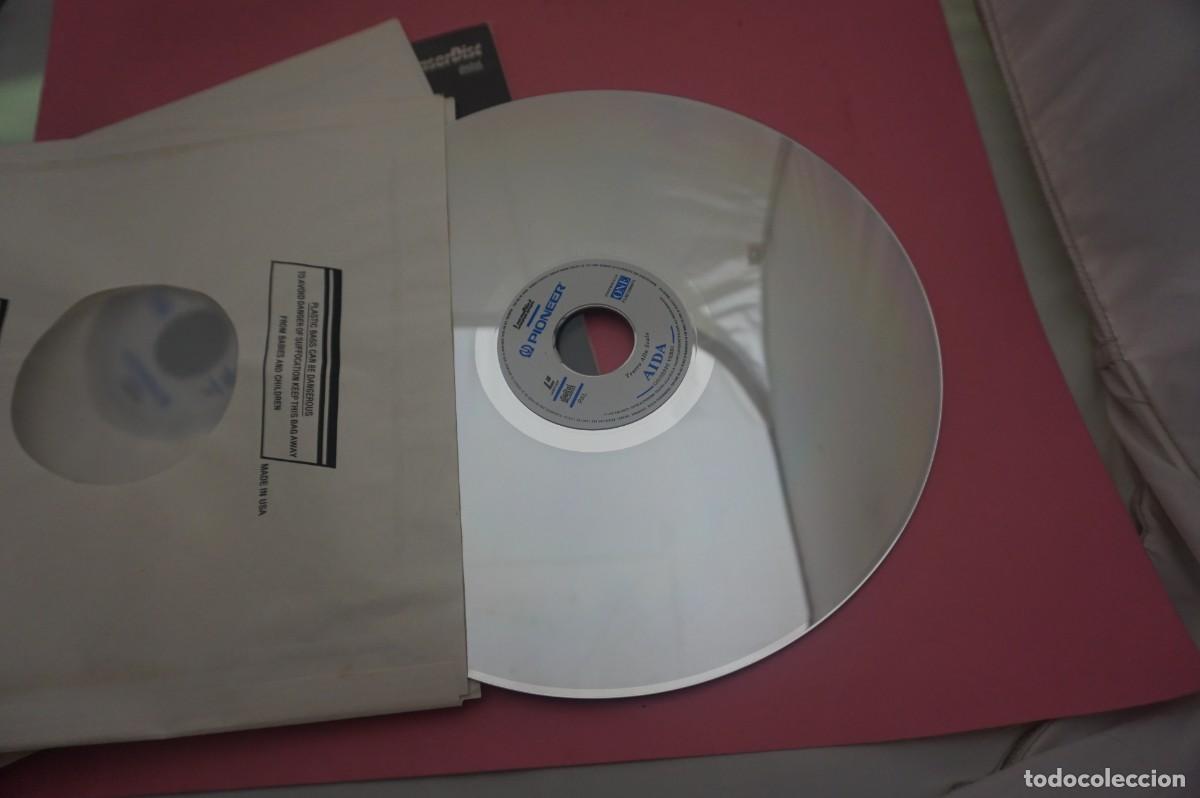 Discos de vinilo: LASER DISC - AIDA - GIUSEPPE VERDI - Foto 5