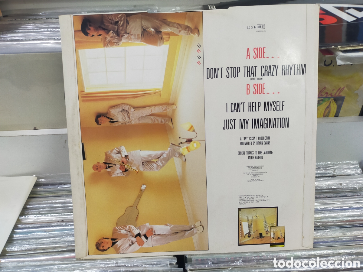 Discos de vinilo: Modern romance maxi dont stop that crazy rhythm + 2 u.k. 1983 - Foto 2