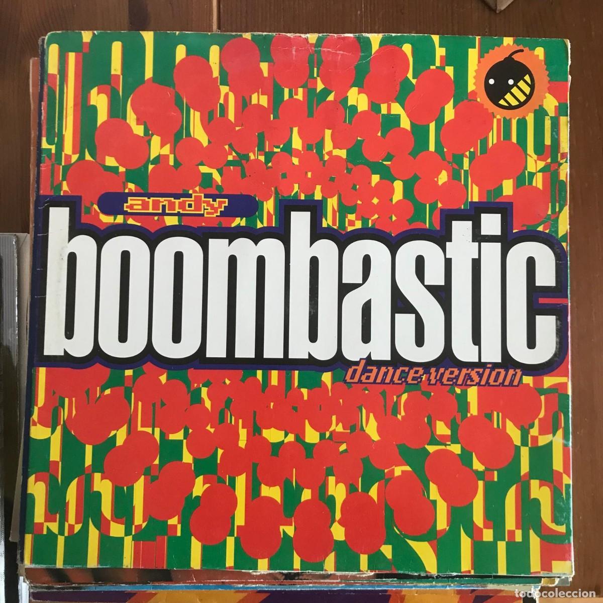 Discos de vinilo: ANDY - BOOMBASTIC - 12&rdquo; MAXISINGLE MAX 1995 - Foto 1