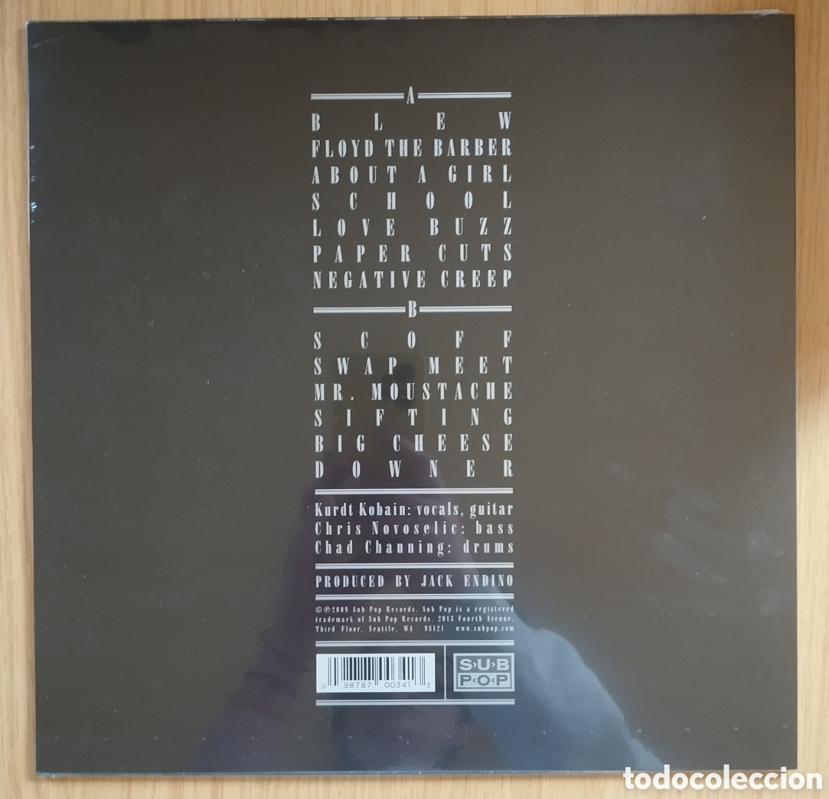 Discos de vinilo: Nirvana - Bleach - LP - Foto 3