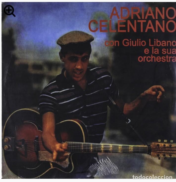 Discos de vinilo: Adriano Celentano Con Giulio Libano E La Sua Orchestra * LP Vinilo * E Come Un Rock * A estrenar - Foto 1