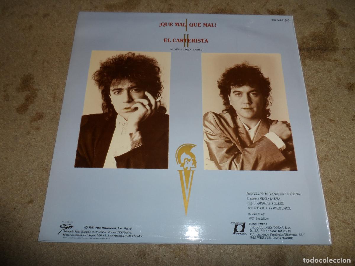 Discos de vinilo: Veni Vidi Vici - &iexcl;Que Mal, Que Mal! (SPAIN 1987) - Foto 2