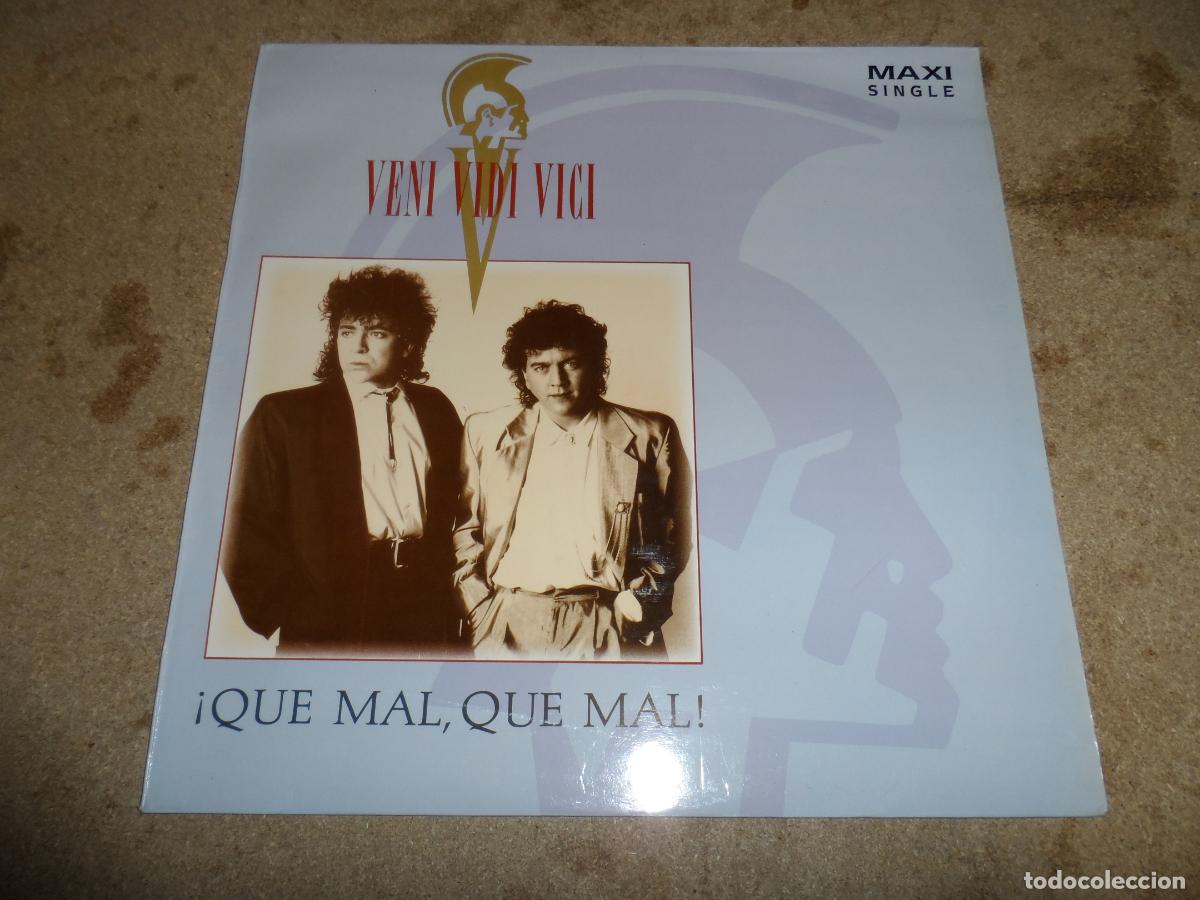 Discos de vinilo: Veni Vidi Vici - &iexcl;Que Mal, Que Mal! (SPAIN 1987) - Foto 1