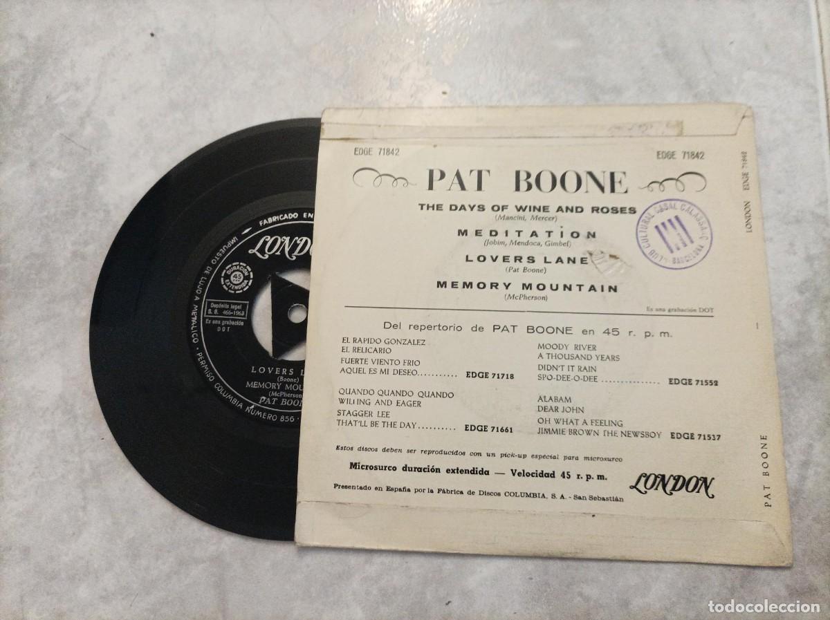 Discos de vinilo: Pat Boone ep espa&ntilde;ol - Foto 2