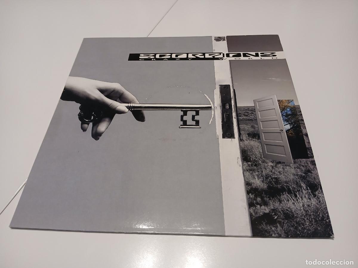 Discos de vinilo: Scorpions &lrm;&ndash; Crazy World- (1990) LP disco vinilo - Foto 1