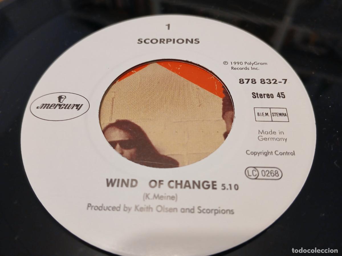 Discos de vinilo: Scorpions &ndash; Wind Of Change- (1990) single - Foto 3