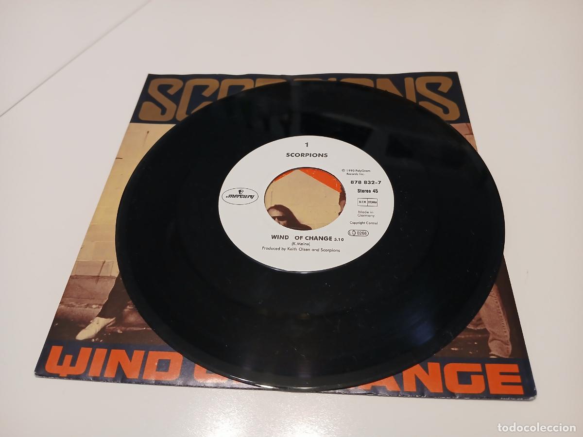 Discos de vinilo: Scorpions &ndash; Wind Of Change- (1990) single - Foto 4