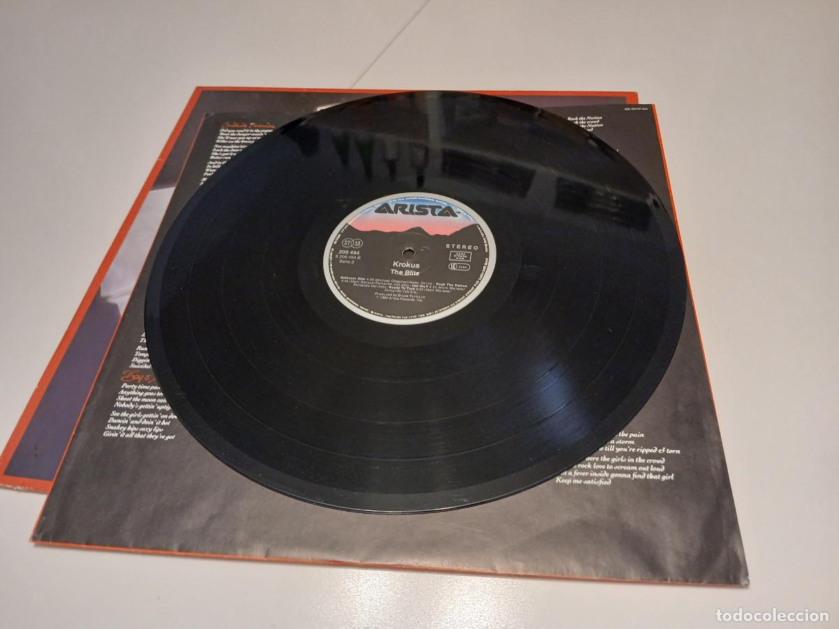 Discos de vinilo: Krokus &ndash; The Blitz- (1984) LP disco vinilo - Foto 4