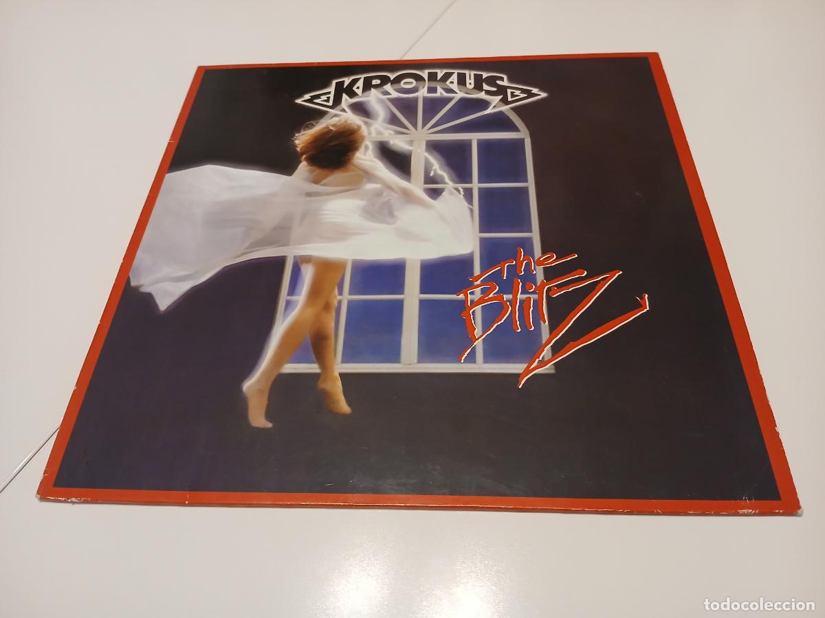 Discos de vinilo: Krokus &ndash; The Blitz- (1984) LP disco vinilo - Foto 1