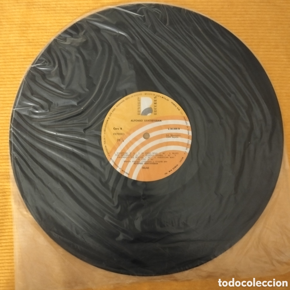 Discos de vinilo: ALFONSO SANTISTEBAN LP - Foto 3