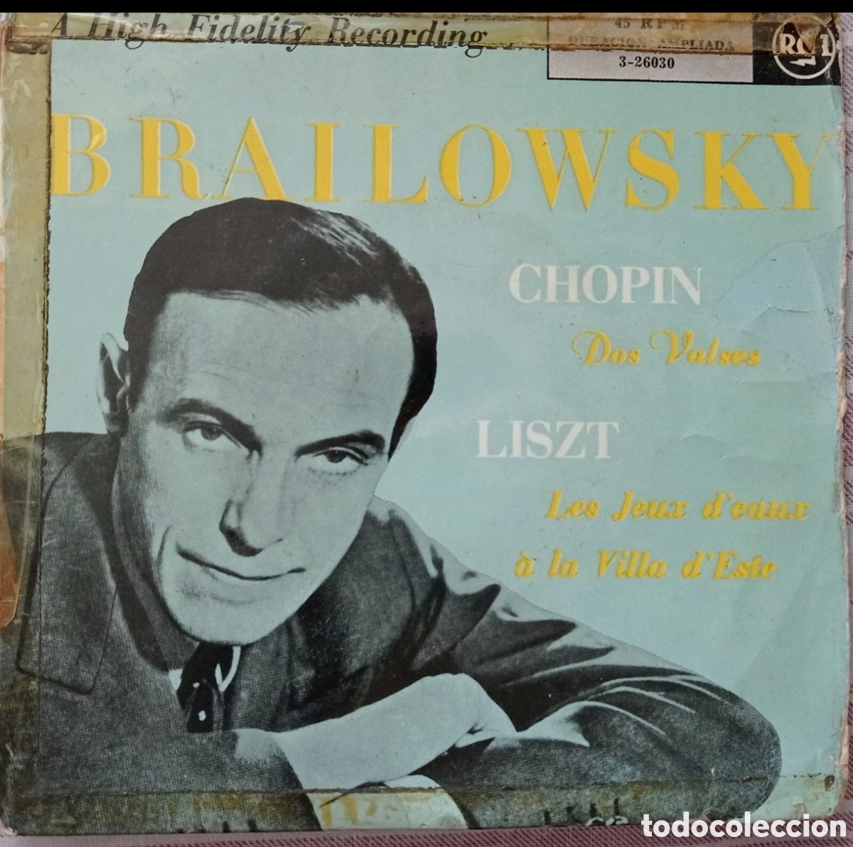 Discos de vinilo: Alexander Brailowsky (Chopin / Liszt) - Foto 1