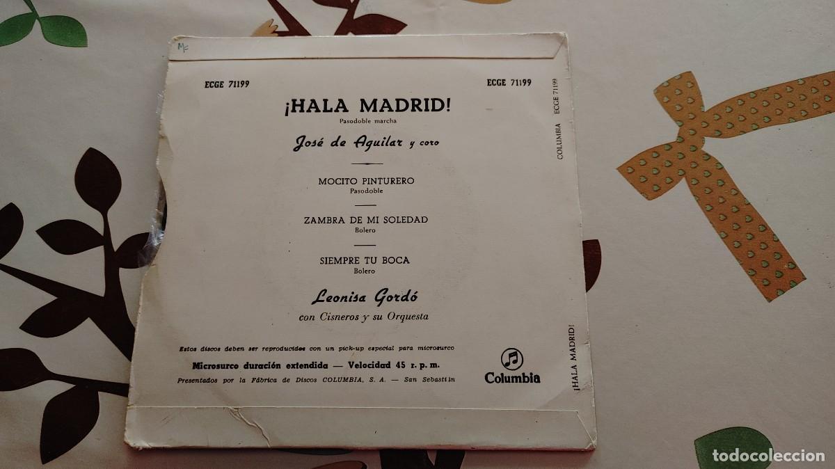 Discos de vinilo: HALA MADRID-EP JOSE DE AGUILAR - Foto 3