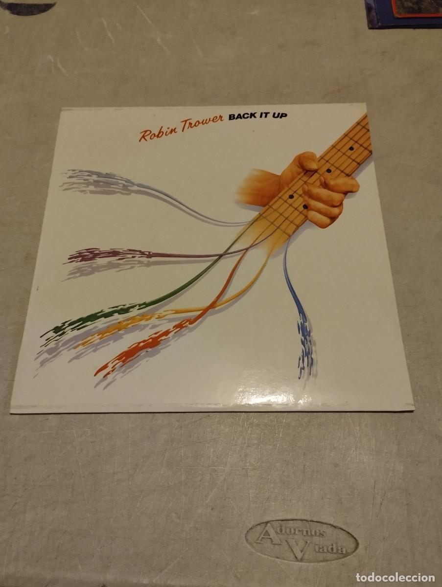 Discos de vinilo: ROBIN TROWER LP BACK IT UP ESP.1983 - Foto 1