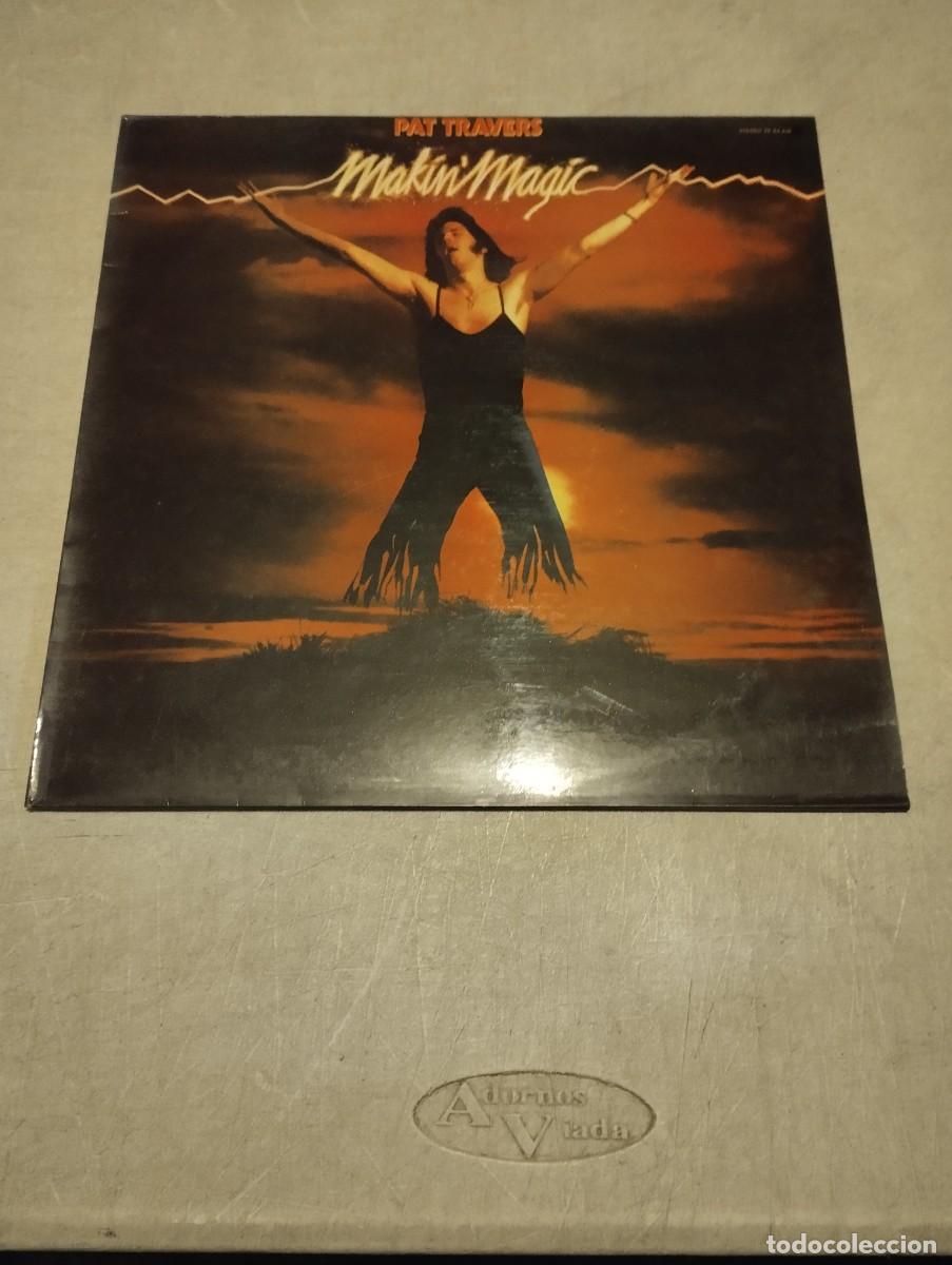 Discos de vinilo: PAT TRAVERS LP MAKIN TRAGIC ESP.1985 - Foto 1