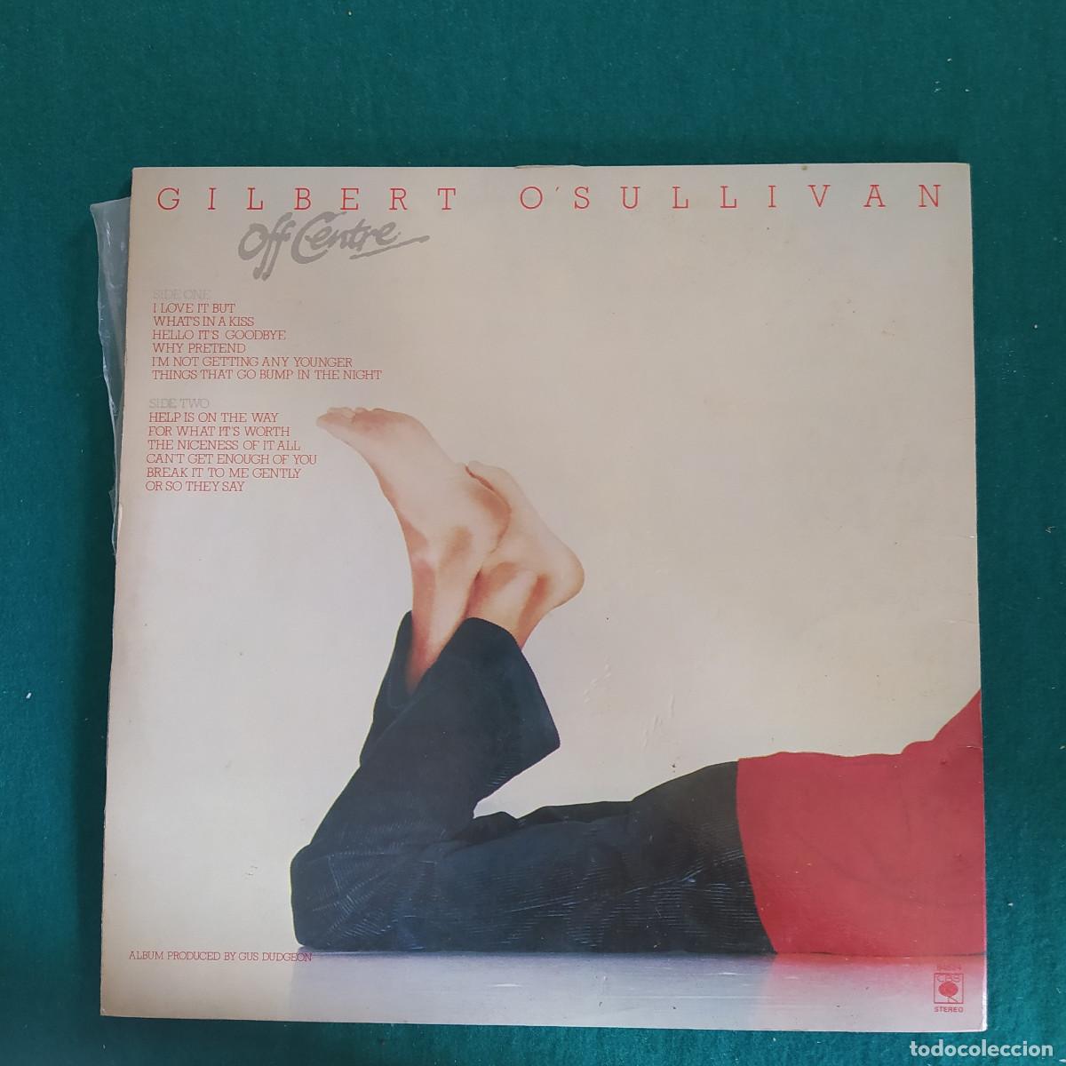 Discos de vinilo: Gilbert OSullivan &ndash; Off Centre - Foto 2